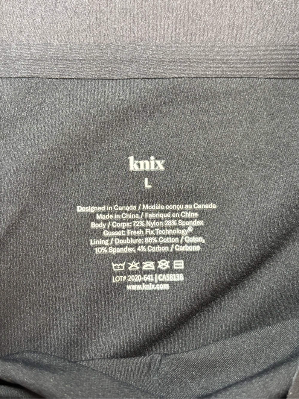 Knix period underwear. Sz L. - Picture 2 of 3